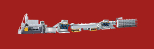 YJ-90x33-450 HARD YARN TAPE LINE FOR SLINGS