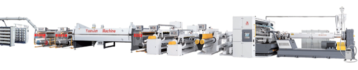 SJPL-Z SERIES DOUBLE-DIE FIBC TAPE EXTRUSION LINE